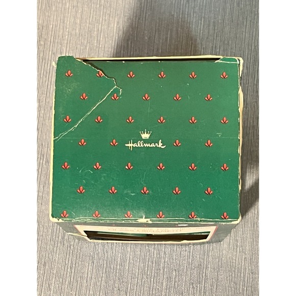 Ornament Xmas Holiday Betsey Clark Home For Christmas Glass Collector's Hallmark - Picture 4 of 5